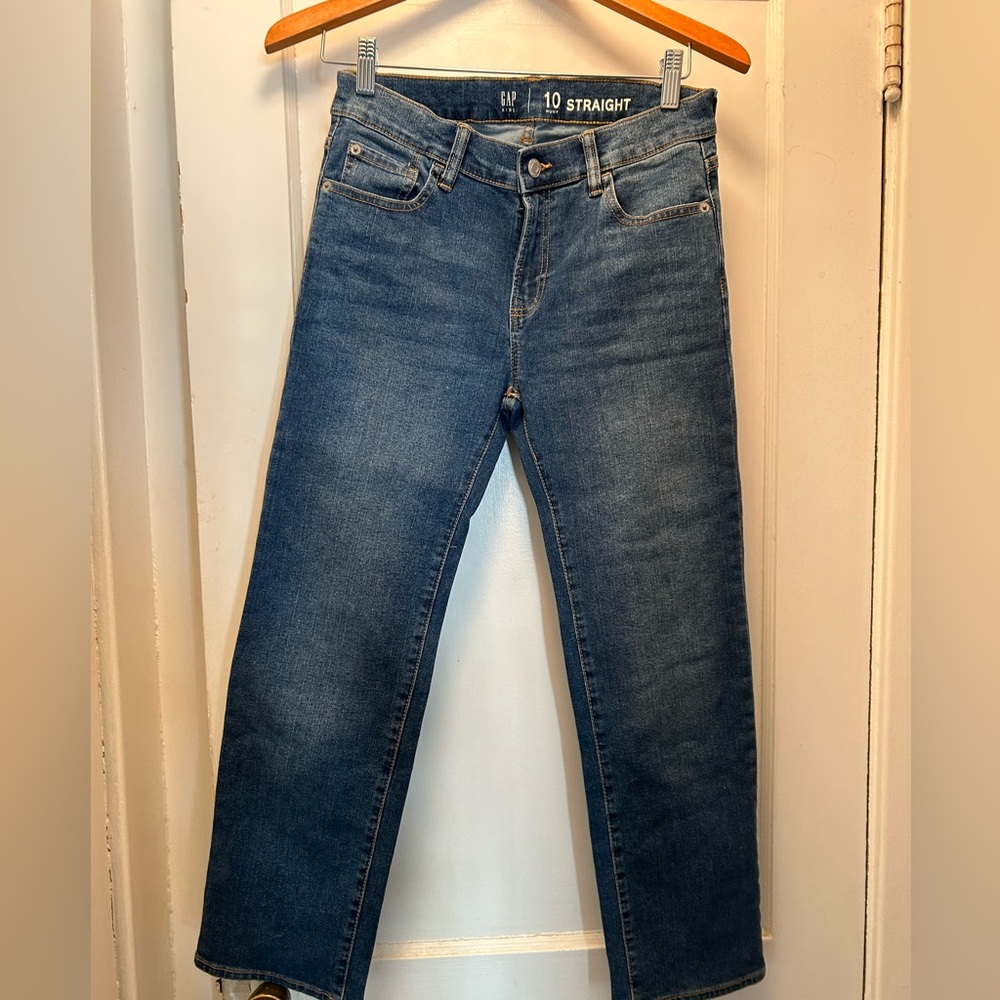 Gap Boys Straight Jeans Husky size 10